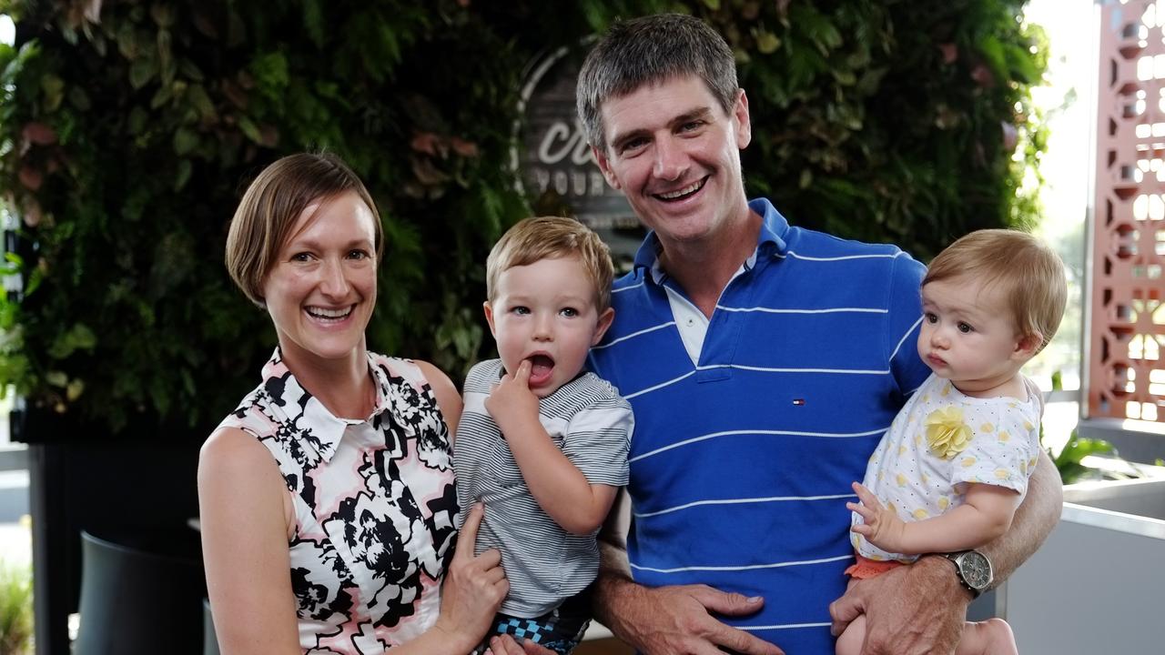 TEAM EFFORT: Kym and Hamish Munro, with kids Max and Frankie, are realising their dreams in Chinchilla. Photo Matthew Newton / Chinchilla News