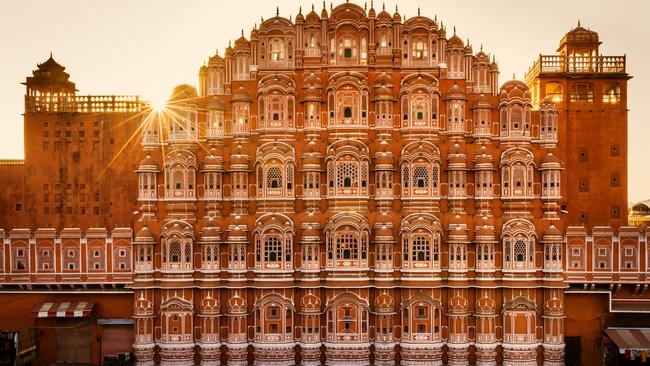 Hawa Mahal (Palace of the Winds) Jaipur, India.