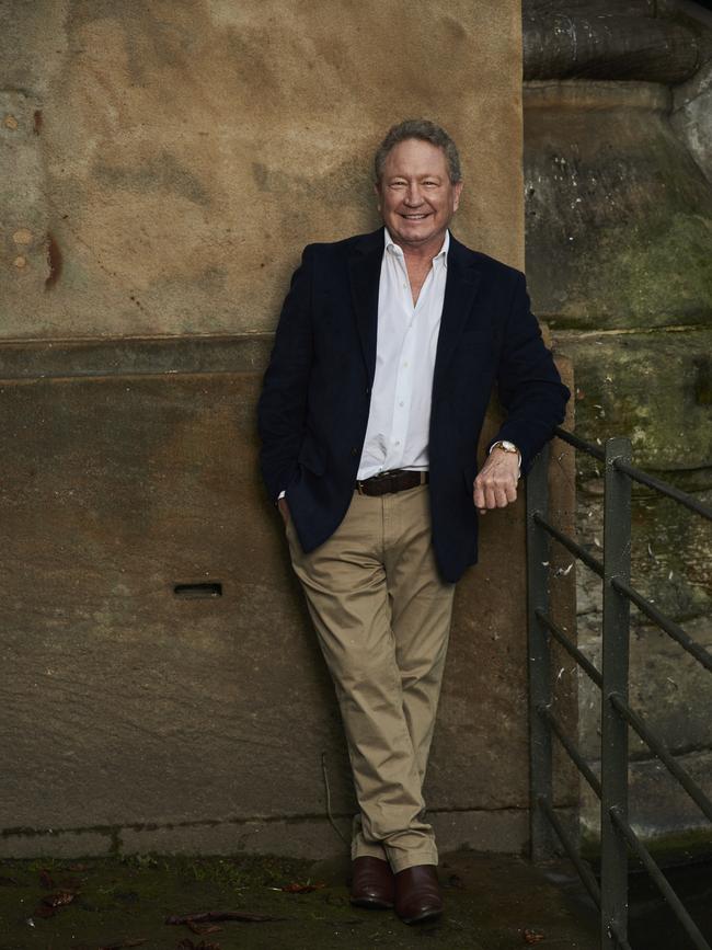 Andrew Forrest. Picture: Philip Sinden