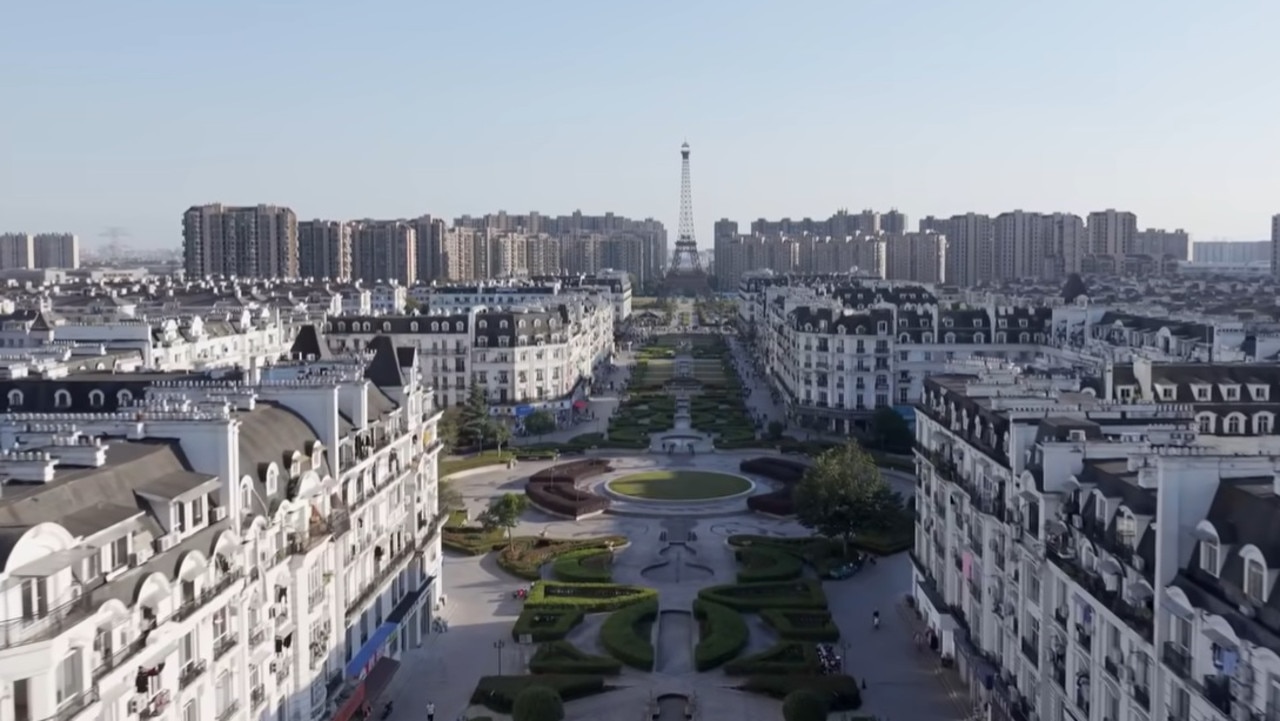 Tianducheng is a luxury real estate development in China that’s a carbon copy of Paris.