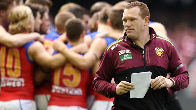 Justin Leppitsch is no longer coach of Brisbane Lions. Picture: Getty