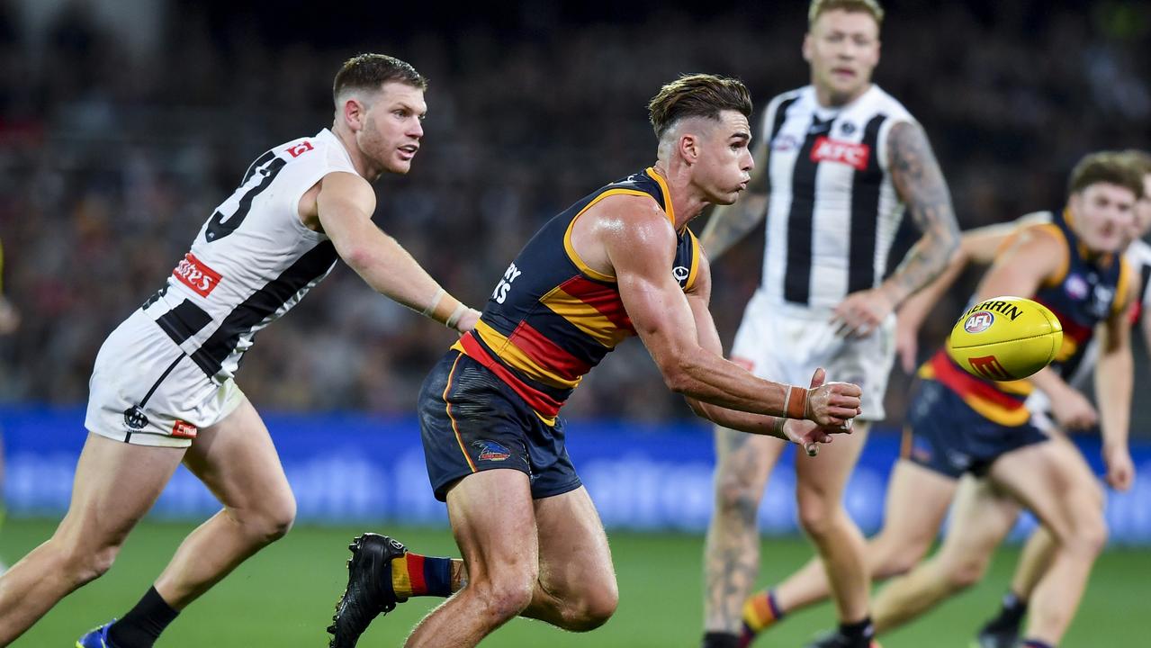 Keays had played a similar role on Carlton star Adam Saad. (Photo by Mark Brake/Getty Images)