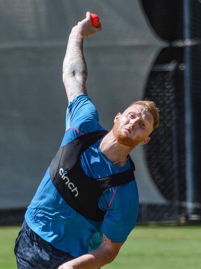 Ben Stokes could be dangerous under lights. Picture: AFP