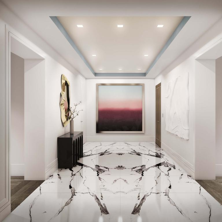 Inside one of the floors of Bezos New York home. Picture credit: Visualhouse/supplied