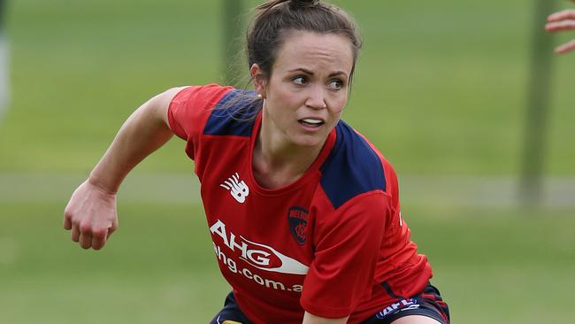 Daisy Pearce is a marquee player for the Demons. Picture: Michael Klein