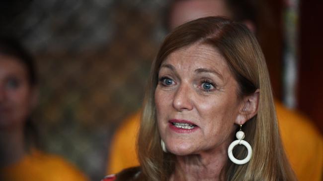 Victorian Reason Party leader Fiona Patten said it was “high time” an alternative was found as the Lord’s Prayer conflicts with the separation of church and state and fails to recognise Victoria’s 153 religions. Picture: James Ross/AAP