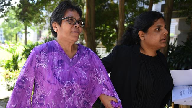 Maria Elvira Pinto Exposto (left), is a free woman. Picture: AFP