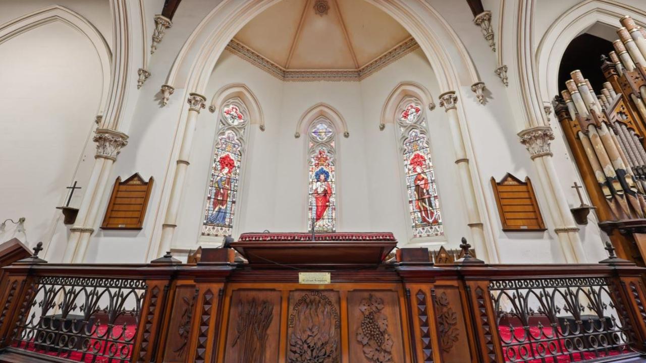 The organ inside might be heritage protected, as is the building’s exterior.