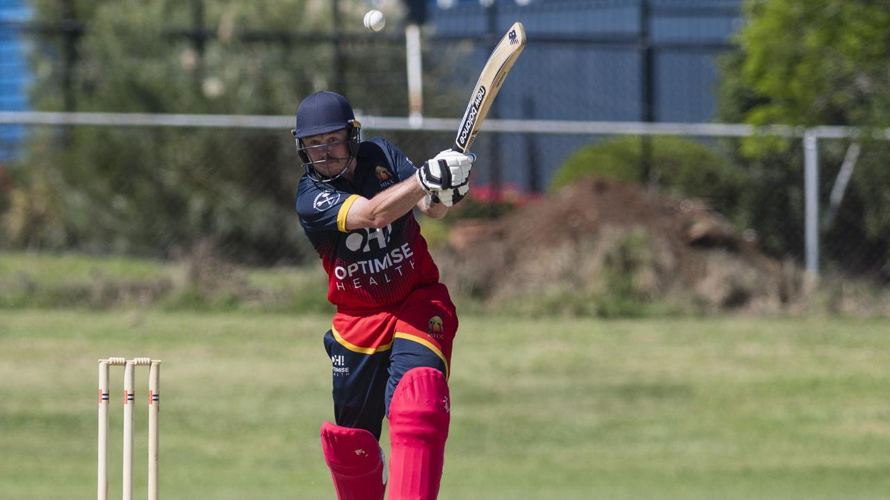 Kahlem Reardon bats for Metropolitan-Easts. Picture: Kevin Farmer