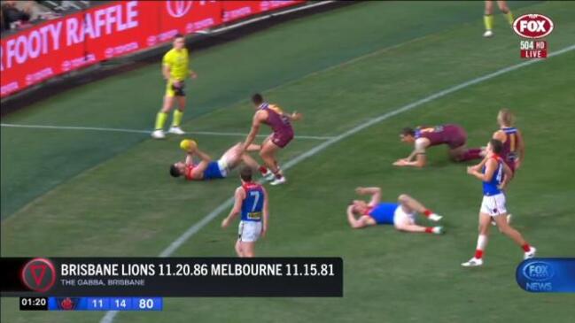 Brisbane Lions rally to ice Melbourne Demons at the Gabba