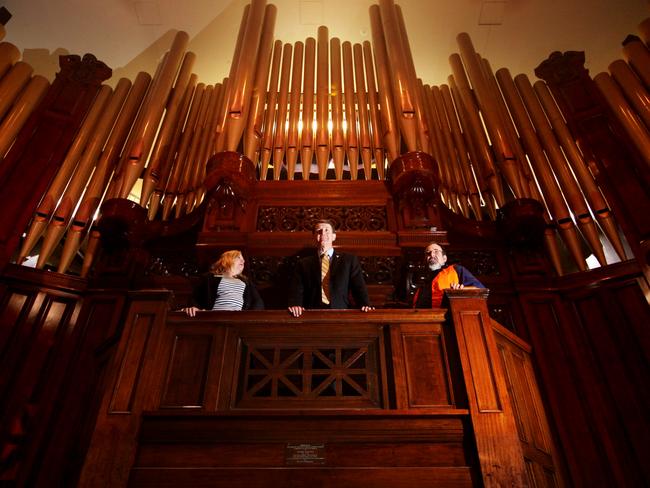<h2>ORGAN TRANSPLANT</h2> Hear the City Hall Father Willis organ on Sunday for the first time since it was removed in 2010 as part of the landmark’s refurbishment. The organ is regarded as one of the best in Australia and the sound of each of the 4,391 individual pipes was recorded before removing it to make sure it sounded exactly the same when returned.  <a href=