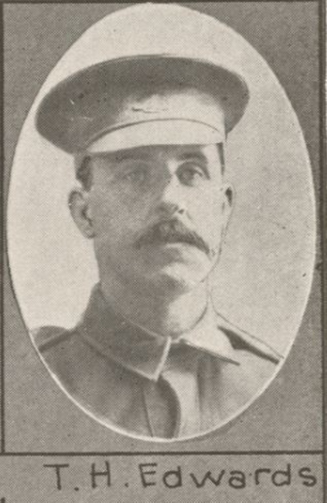 Private Sydney Herbert Edwards.