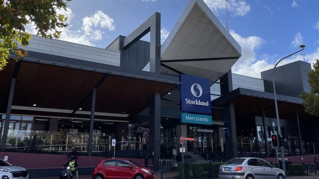 A man was allegedly stabbed at a food court in Stockland Merrylands.