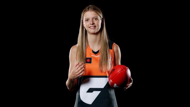 Sara Howley was taken at pick four by GWS. Picture: Morgan Hancock/AFL Photos/Getty Images