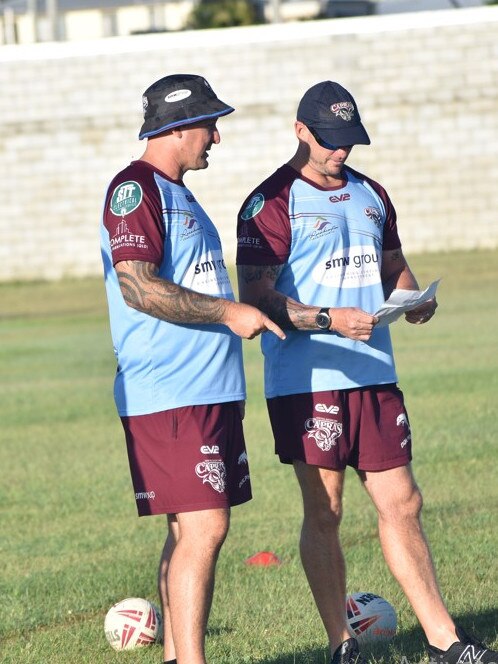 CQ Capras under-16, under-18, under-21 and senior men training at Kettle Park, Rockhampton, on December 3, 2022.
