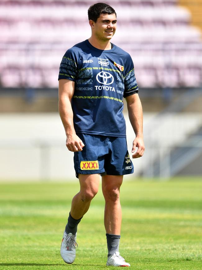 North Queensland’s Jake Clifford is on Newcastle’s hit-list. Picture: Alix Sweeney