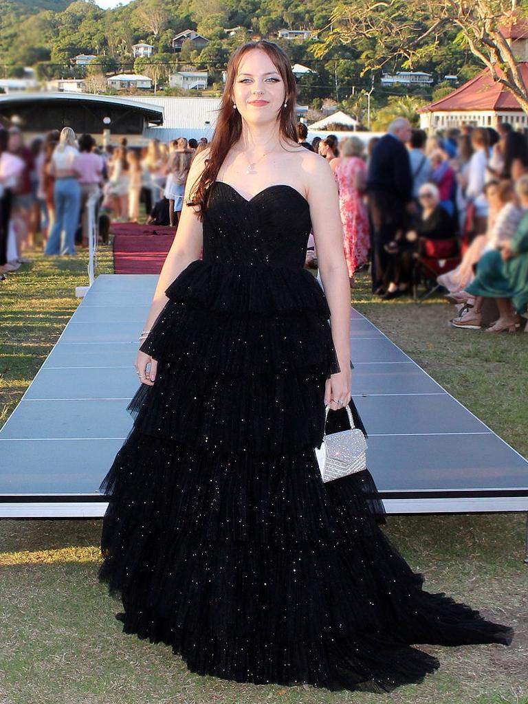 Annalyse at the St Ursula's College Formal. Photo: Contributed