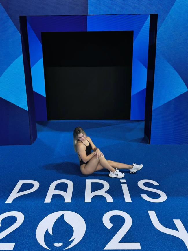 The swimmer was banished from the Olympic village