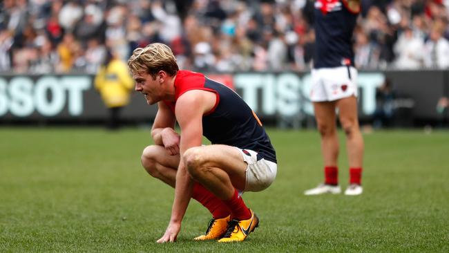 Garry Lyon says Melbourne should consider trading Jack Watts. Photo: Michael Willson/AFL Media/Getty Images