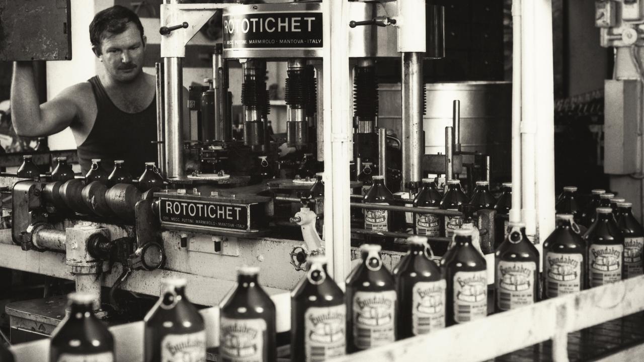 The early days of the brewery.