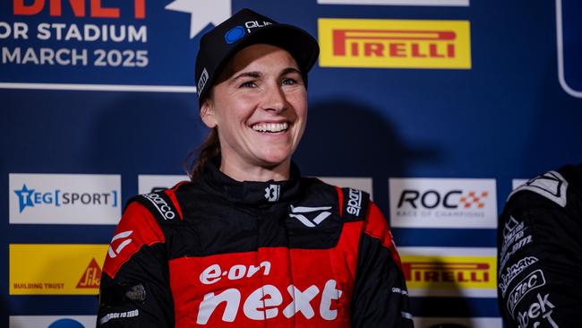 Australian rally driver Molly Taylor starred in the event. Picture: Supplied