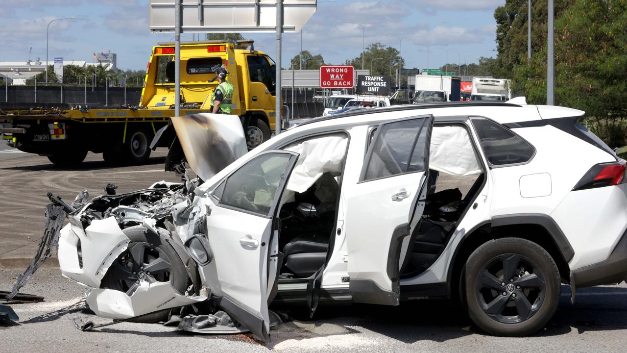 The scene of the crash. Photo: Steve Pohlner