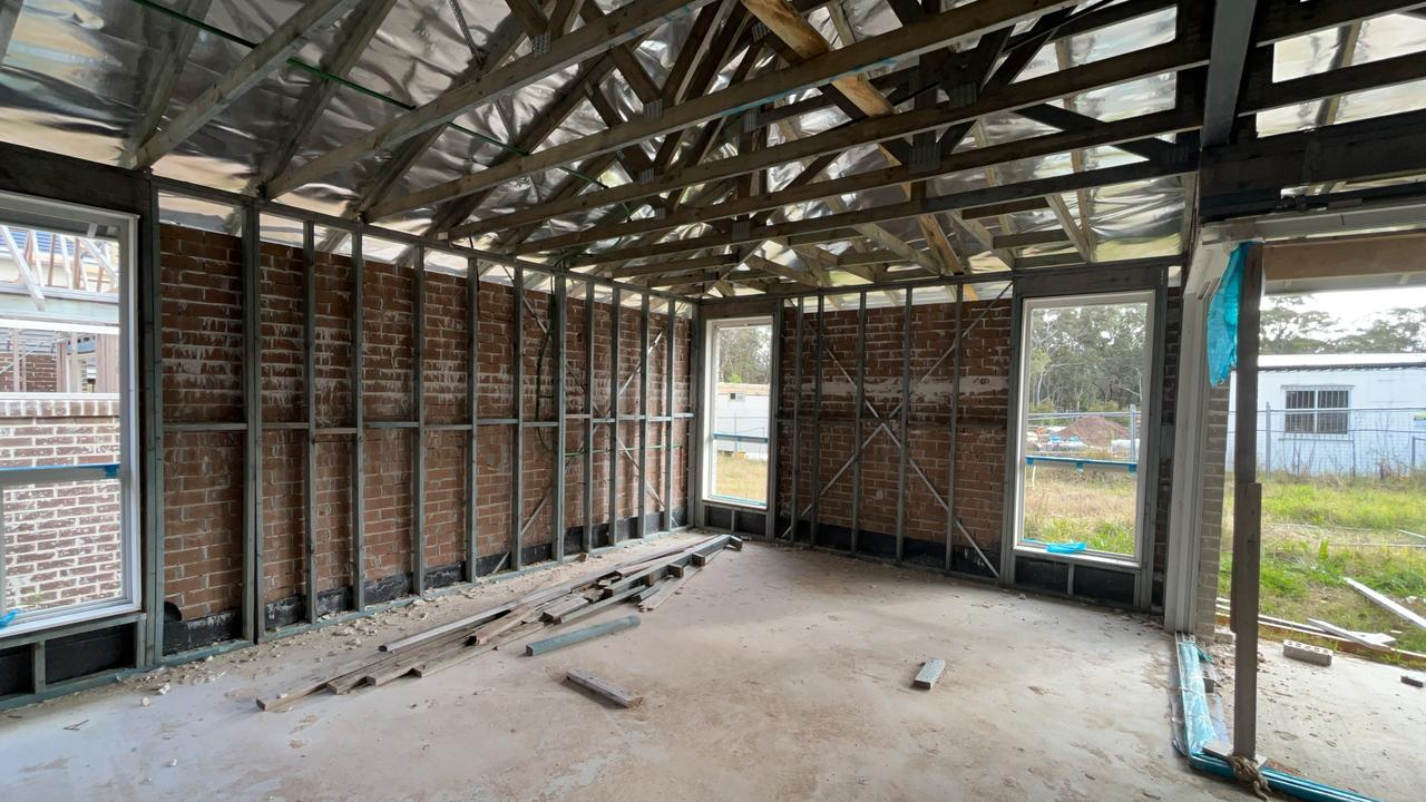 Some homeowners after facing paying hundreds of thousands more to complete their homes. Picture: Supplied
