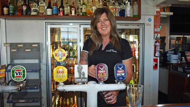 Hotel Cecil bar staff Nikki Fletcher in Casino.