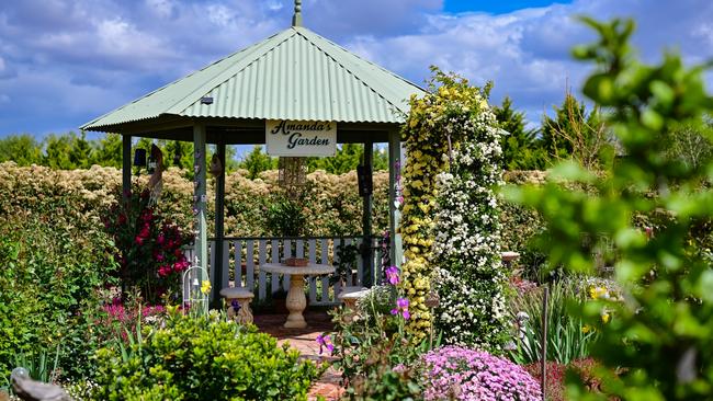 Amanda’s Garden in Cobram. Picture: Simon Dallinger