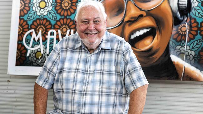 Bluesfest director Peter Noble on site at Tyagarah Tea Tree Farm, where up to 15,000 fans per day will attend the festival from April 1 2021. Picture: Natalie Grono