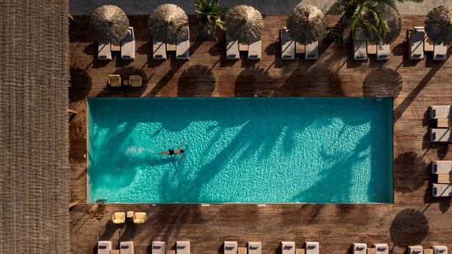 The pool at Oku Kos resort on the Greek island of Kos.