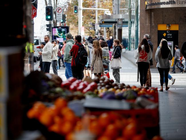 SYDNEY, AUSTRALIA - NewsWire Photos JUNE 4, 2024: General vision of Sydney CBD and ASX. The ABS is due to release National Accounts today expected to show growth in the economy was Ãvery weakÃ for the March quarter. Picture: NewsWire / Nikki Short