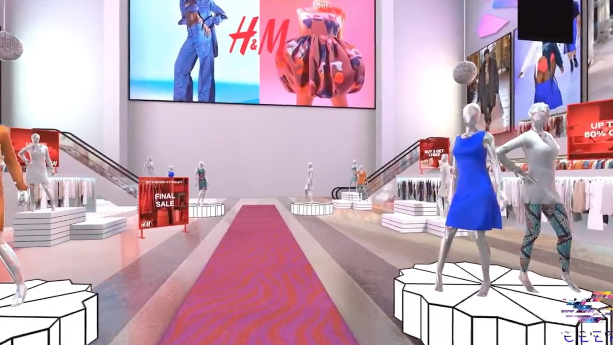 H&M in the Metaverse.