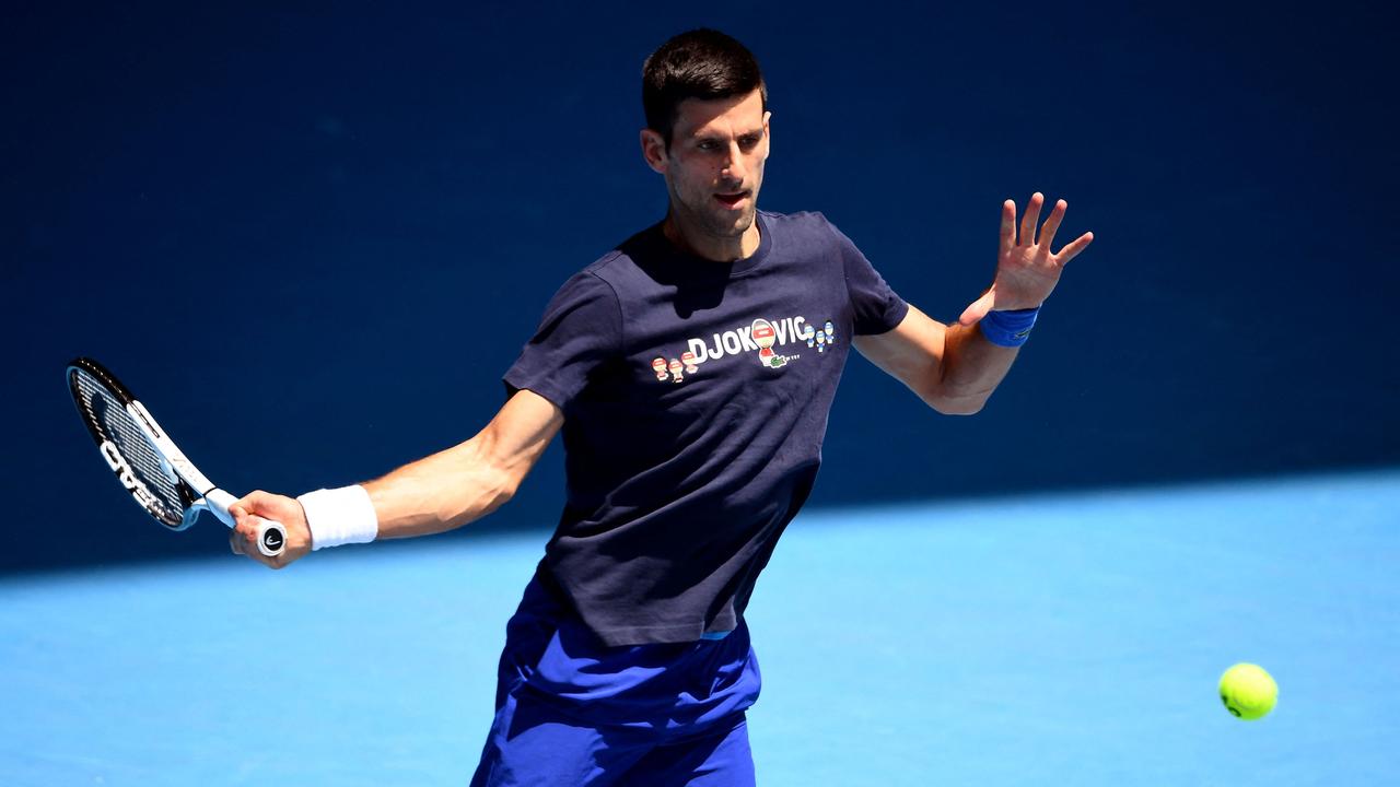 The World Health Organisation has weighed in on Australia’s Novak Djokovic saga, saying vaccine mandates should be a last resort. Picture: William West/AFP