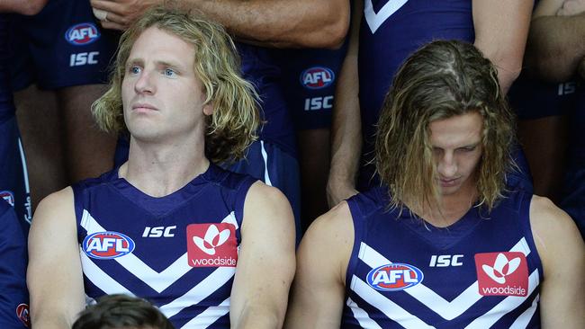 David Mundy has been replaced as Fremantle skipper by Nat Fyfe. Picture: Daniel Wilkins