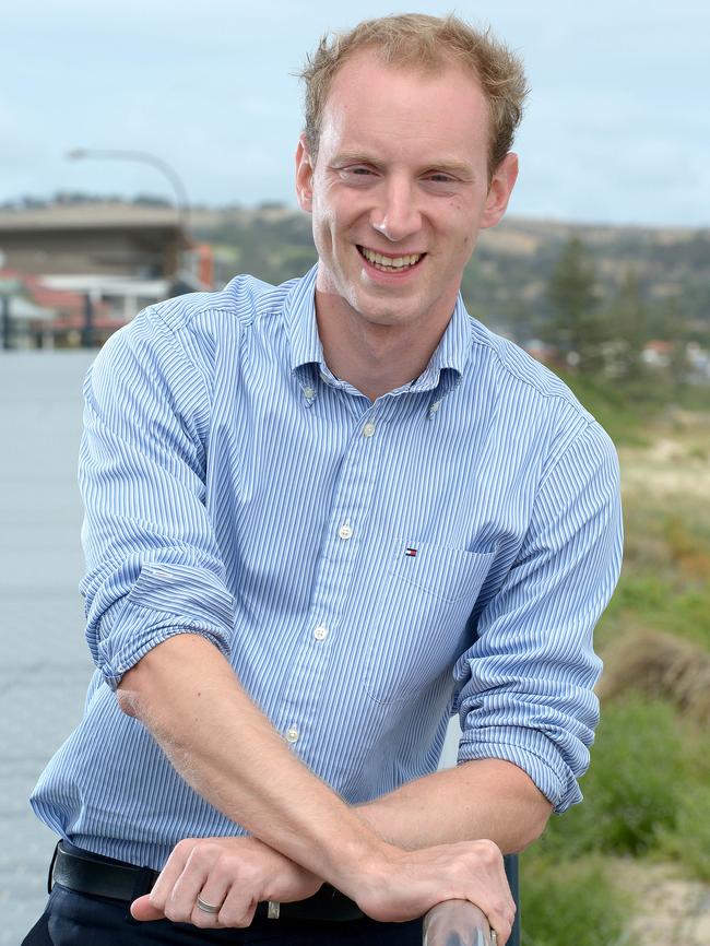 Bright MP David Speirs says, if the Pine Ave crossing is closed, the Liberal Party will reopen it if it wins power in March. Picture Mark Brake