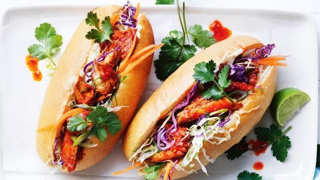 A fun twist on the classic banh mi.