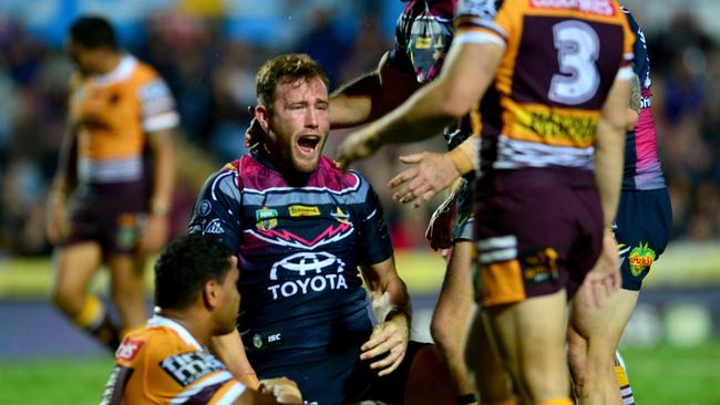 North Queensland showed Brisbane’s weaknesses. Picture: Evan Morgan