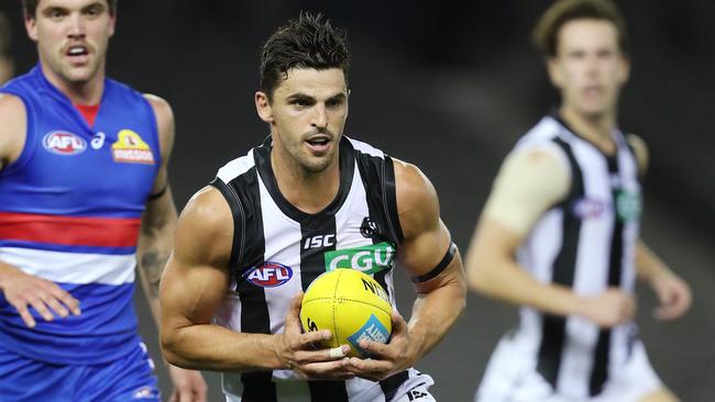 Scott Pendlebury is a five-time beat-and-fariest winner and inspirational captain. Picture: Michael Klein