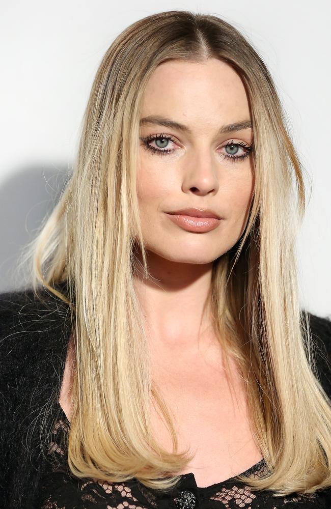 Margot Robbie’s usual sleek and frizz-free hairstyle. Picture: Getty Images for Tribeca Film Festival