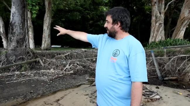 Cairns Yacht Club flood damage