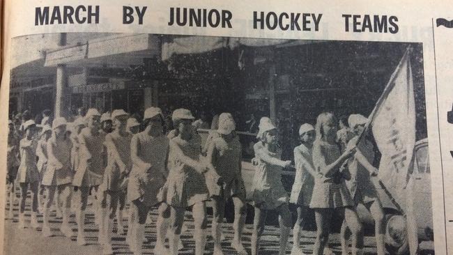 March by junior hockey April 13, 1972.