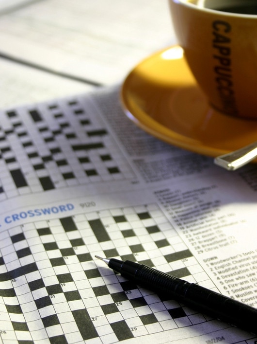 Question 19: A crossword. Picture: istock