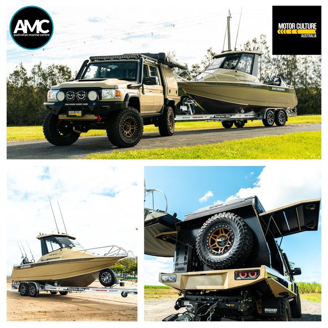 Enter the draw to win a Toyota LandCruiser 79 series and the Bar Crusher 670HT. Picture: supplied.