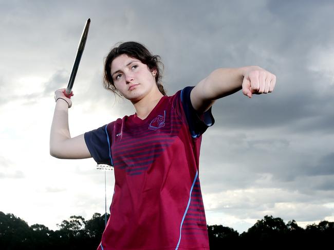 Lianna Davidson is the Australian javelin record holder in Little Athletics in her age group.