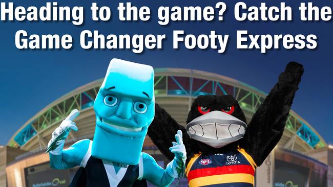 Advertisement for the rebranded footy express