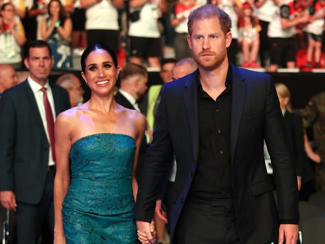 The couple has just wrapped up their appearance at the 2023 Invictus Games in Germany. Picture: Chris Jackson/Getty Images