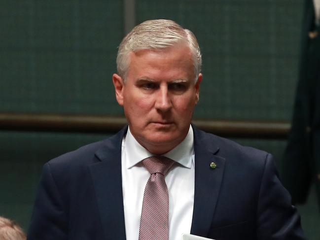 Deputy Prime Minister Michael McCormack during Question Time in the House of Representatives in Parliament House in Canberra. Picture Gary Ramage