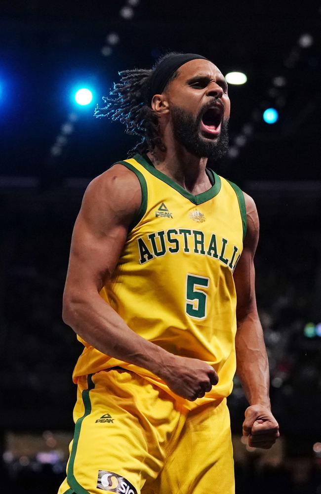 Boomers make history with their first ever win against Team USA