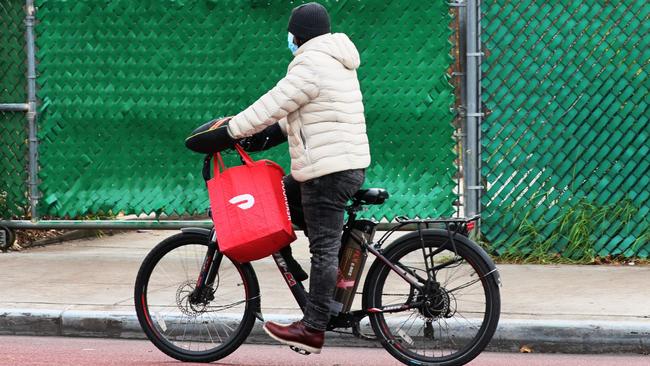 DoorDash lost $US149m on $US1.9bn in sales through the first nine months of the year. Picture: AFP